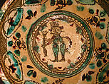 Bowl, Earthenware; painted and glazed