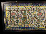 Tile Panel, Stonepaste; painted and glazed