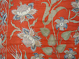 Cover or Hanging, Wool, silk, metal wrapped thread; twill weave, embroidered