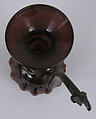 Ewer, Glass; mold blown with applied decoration