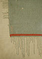 Fragment of a Cover with Geometric and Interlace Decoration, Wool, linen; plain weave, tapestry weave