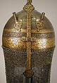 Helmet with Talismanic Inscriptions, Steel; damascened with gold