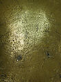 Tray, Brass; engraved and inlaid with silver and black compound
