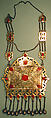 Amulet Holder, Silver; fire gilded, with openwork and table cut carnelians
