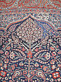 Woven Wall Hanging, Wool, metal wrapped thread; double interlocking twill; tapestry weave, embroidered