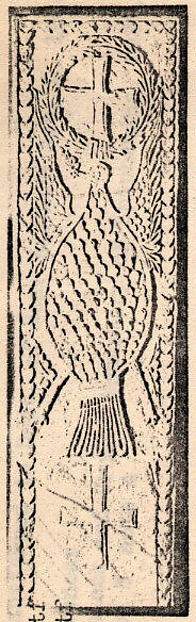 Fragments of a Stele with a Composition of Crosses and a Fish Body by an unrecorded maker, The Metropolitan Museum of Art