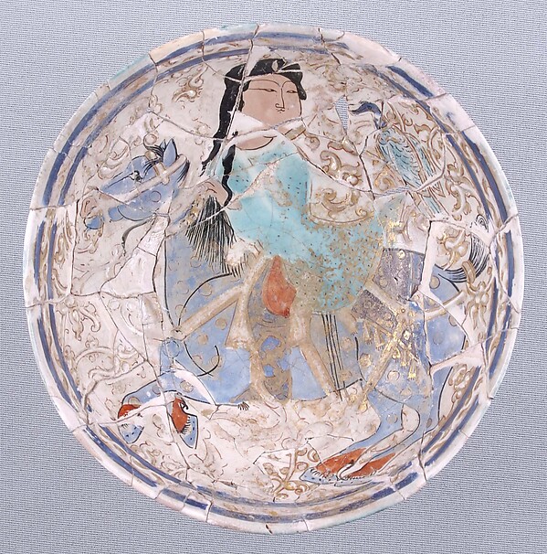 Bowl with a Horseman by an unrecorded maker, The Metropolitan Museum of Art