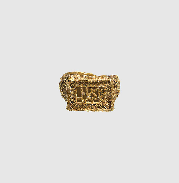Ring by an unrecorded maker, The Metropolitan Museum of Art