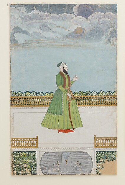 Nobleman on a Terrace by an unrecorded maker, The Metropolitan Museum of Art