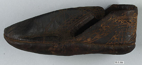 Boot by an unrecorded maker, The Metropolitan Museum of Art