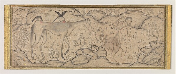 An Emaciated Horse Led by His Master by an unrecorded maker, The Metropolitan Museum of Art