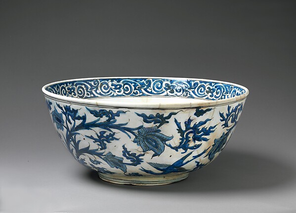 Bowl with Flowering Plants