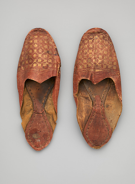 Leather Shoe with Gilded Decoration by an unrecorded maker, The Metropolitan Museum of Art
