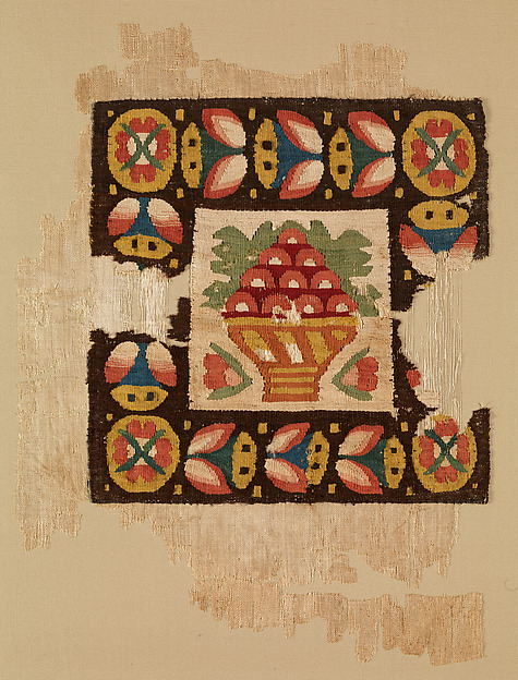 Square with Quail by an unrecorded maker, The Metropolitan Museum of Art