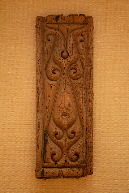 Carved Architectural Panel in the 'Beveled Style' by an unrecorded maker, The Metropolitan Museum of Art