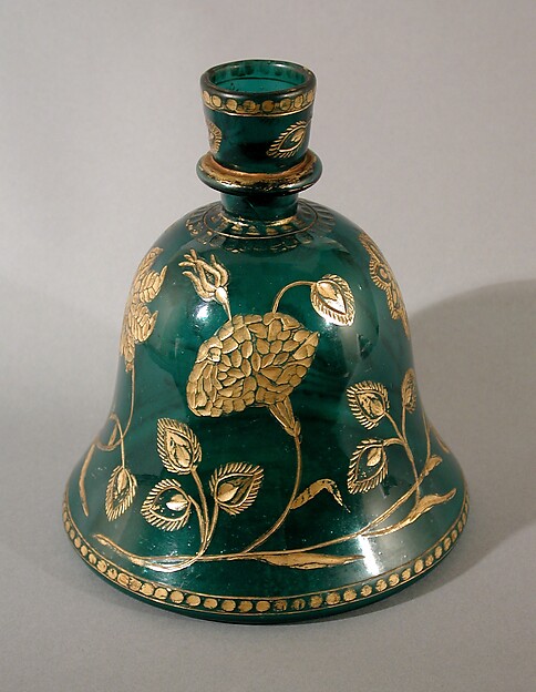 Huqqa Base with Wheel-Cut Decoration by an unrecorded maker, The Metropolitan Museum of Art