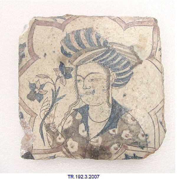 Square Tile by an unrecorded maker, The Metropolitan Museum of Art