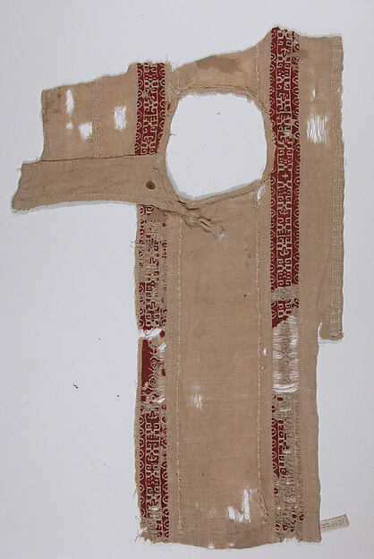 Tunic Fragment with Button Closure by an unrecorded maker, The Metropolitan Museum of Art