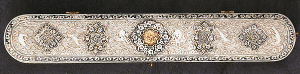 Pen Box with Flowers, Birds and Animals by an unrecorded maker, The Metropolitan Museum of Art