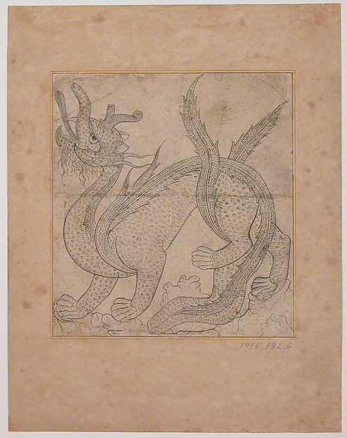 Dragon in Rocky Landscapes