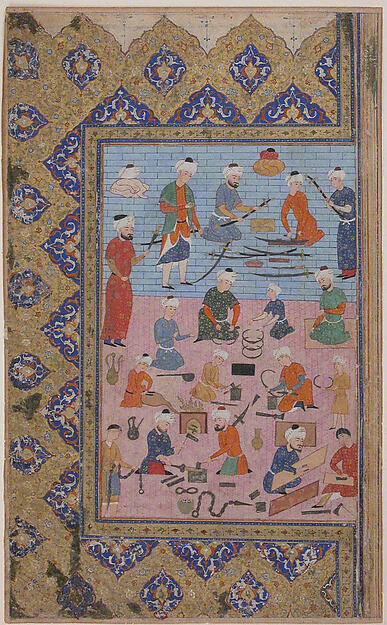 An Arms Workshop by an unrecorded maker, The Metropolitan Museum of Art