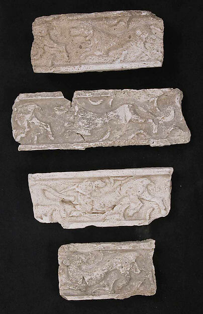 Fragments of a Frieze with Chasing Animals by an unrecorded maker, The Metropolitan Museum of Art