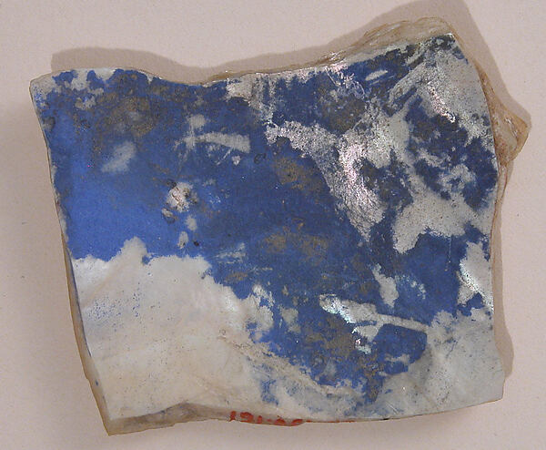 Shell with traces of blue paint by an unrecorded maker, The Metropolitan Museum of Art