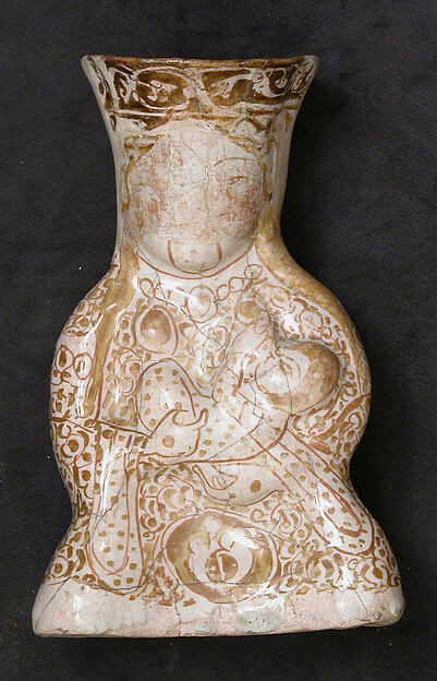 Hollow Vessel in the Shape of a Woman Holding a Child by an unrecorded maker, The Metropolitan Museum of Art
