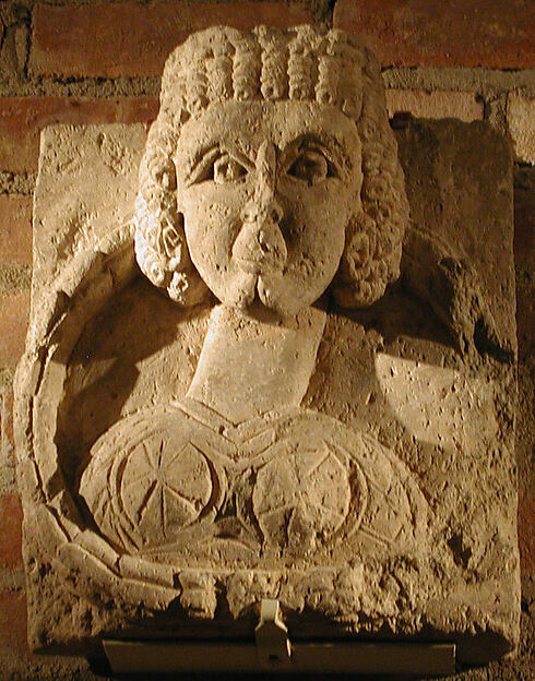 Fragment from a Relief with the Bust of a Woman, 4th–5th century