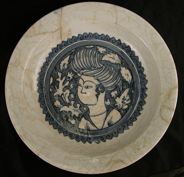 Dish with a Portrait of a Man by an unrecorded maker, The Metropolitan Museum of Art