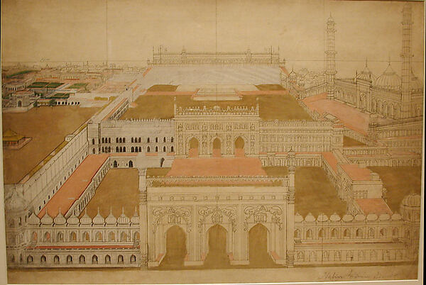 The Bara Imambara Complex at Lucknow by an unrecorded maker, The Metropolitan Museum of Art
