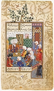 Mahmud \u0026#39;Abd-al Baqi | \u0026quot;Ottoman Army Entering a City\u0026quot;, Folio from a ...