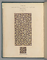 Collection of specimens and illustrations of the textile manufactures of India. Second series : Kincobs, Nos. 401 to 458, John Forbes Watson (Scottish, 1827–1892)