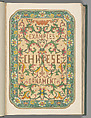 Examples of Chinese ornament selected from objects in the South Kensington Museum and other collections, Owen Jones (British, London 1809–1874 London)