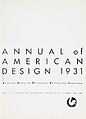 Annual of American design 1931, American Union of Decorative Artists and Craftsmen