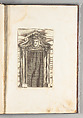 Studio d'architettura civile, Filippo Vasconi (Italian, Rome 1687–1730 Rome)