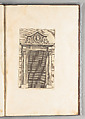 Studio d'architettura civile, Filippo Vasconi (Italian, Rome 1687–1730 Rome)