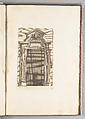 Studio d'architettura civile, Filippo Vasconi (Italian, Rome 1687–1730 Rome)