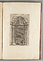 Studio d'architettura civile, Filippo Vasconi (Italian, Rome 1687–1730 Rome)