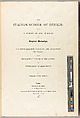 The Italian school of design : being a series of fac-similes of original drawings, William Young Ottley (British, Thatcham, Berkshire 1771–1836 London)