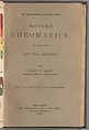Modern chromatics : with applications to art and industry, Ogden Nicholas Rood (1831-1902)