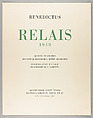 Relais, 1930 : quinze planches donnant quarante-deux motifs décoratifs : enluminure d'art de J. Saudé : préliminaires de Y. Rambosson, Edouard Bénedictus (French, Paris 1878–1930 Paris)