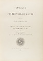 Catalogue of the collection of glass formed by Felix Slade : with notes on the history of glass making, Alexander Nesbitt (1817–1886)