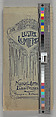 "Le lustre lumière" : [nouvel appareil electrique] breveté en France et à l'Étranger, Langlois et cie, Book with hinged plates, lithograph