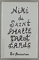 Niki de Saint Phalle tarot cards, Niki de Saint-Phalle (American (born France) Neuilly-sur-Seine 1930–2002 La Jolla, California)