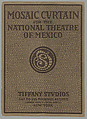 Mosaic curtain for the National Theatre of Mexico, Tiffany Studios