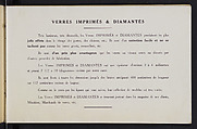 Album des verres coulés, Manufactures des glaces &amp; produits chimiques de Saint-Gobain, Chauny &amp; Cirey, Full paper cover pamphlet binding, monochrom printing