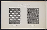 Album des verres coulés, Manufactures des glaces &amp; produits chimiques de Saint-Gobain, Chauny &amp; Cirey, Full paper cover pamphlet binding, monochrom printing