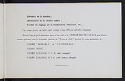 Album des verres coulés, Manufactures des glaces &amp; produits chimiques de Saint-Gobain, Chauny &amp; Cirey, Full paper cover pamphlet binding, monochrom printing