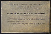 Album des verres coulés, Manufactures des glaces &amp; produits chimiques de Saint-Gobain, Chauny &amp; Cirey, Full paper cover pamphlet binding, monochrom printing